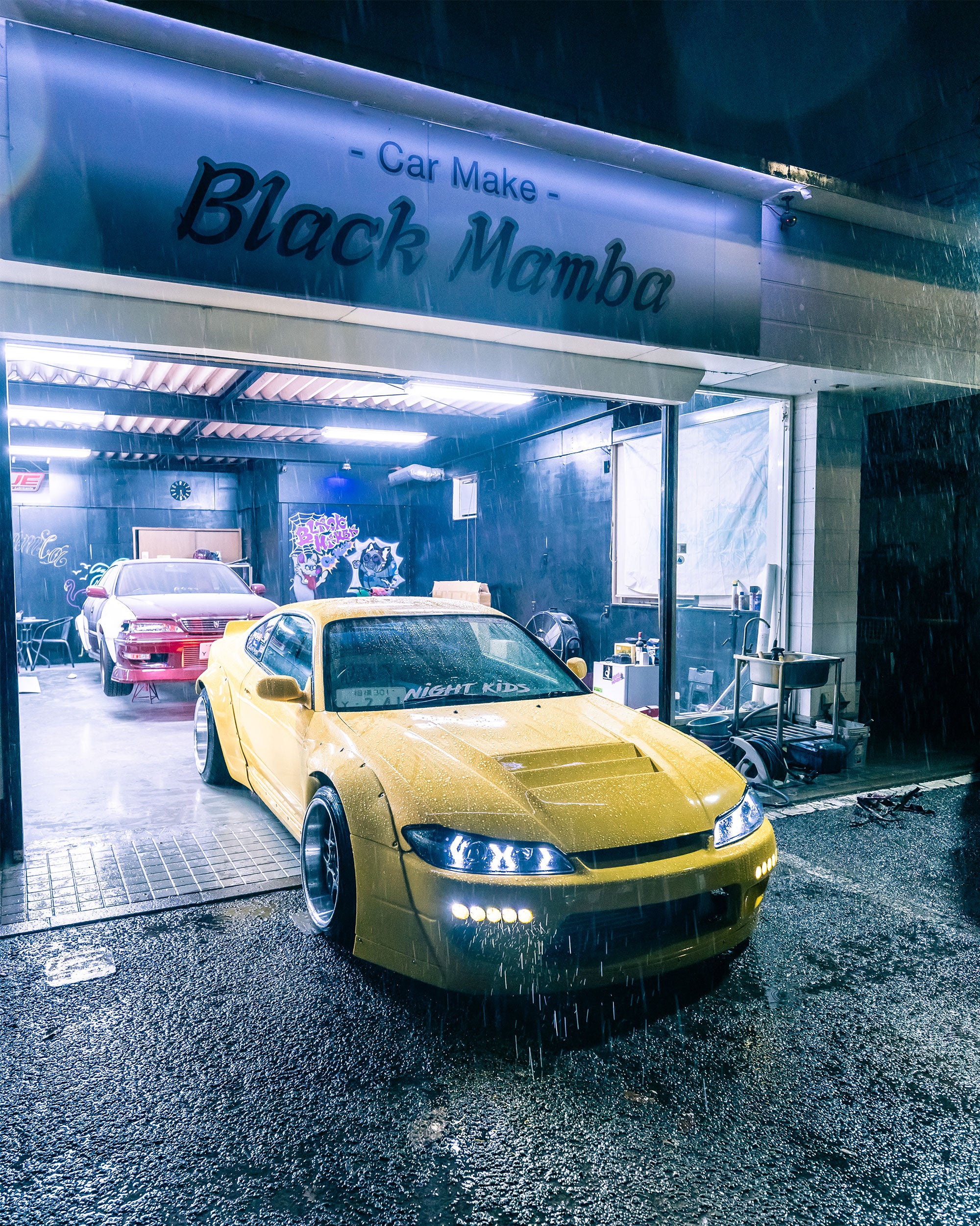 Rocket Bunny S15 Silvia - Silver Tier